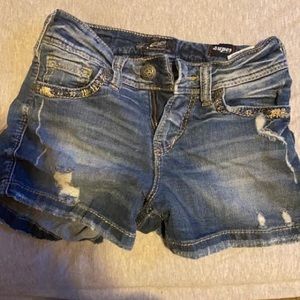 Silver brand shorts